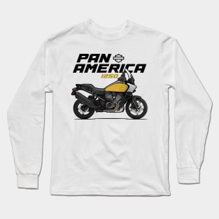 Pan America 1250 - Yellow Long Sleeve T-Shirt